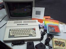 Tandy Vintage 128K Color Computer 3 Model 26-3334 & Monitor 26-3215 2 games picture