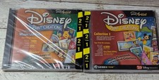 Disney Print Artist CD (2) ~ Scrapbooking Crafts Character Images Pooh Mickey picture