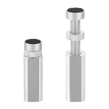 GPU Support Stand, 2Pcs Graphics Card Support Square 1.9-3.1 Inch, Silver picture
