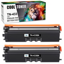 2x Toner Compatible With Brother TN433 TN433BK HL-L8360CDW MFC-L8900cdw L8610CDW picture