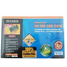 Linksys EtherFast 10/100 Lan Card Instant WOL Model LNE100TX Version 4.1 picture