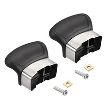 2 Pcs Replacement Handles for Single-Hole Pots and Pans,Pot Short Side Handles S picture