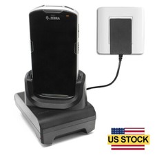 1-Slot Battery Charging Cradle + Adapter For Zebra TC51 TC56 TC52 TC57 Lots picture