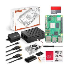 RasTech Raspberry Pi 5 16GB Kit 64GB Edition with Active Cooler,GaN 27W 5.1V5... picture