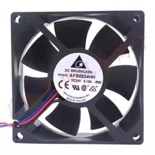 Delta AFB0824HH 8025 DC24V 0.15A 8CM 3-Wire Inverter Cooling Fan picture