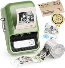 B21 Pro Sticker Printer 300DPI Fun APP Portable Inkless Label Printer Bluetooth picture