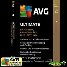 AVG ULTIMATE 2026 1 PC 1 Year | TuneUp, Internet Security, VPN, AntiTrack | 2027 picture