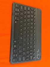 Bluetooth 3.0 Wireless Keyboard Rechargeable 7 Color Backlit Tablet iPad Black picture