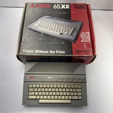 Atari 65XE Personal Computer UNTESTED w/ Original Power Supply & Box picture