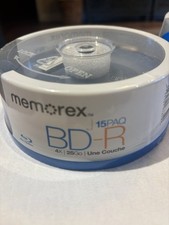 Memorex BD-R. 4X 25GB Single Layer 15 Pk picture