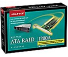 Adaptec ATA RAID 1200A 32-BIT PCI 2-CHANNEL ATA/100 RAID CARD AAR-1200A KIT  NEW picture