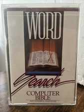 Vtg 1987 Word Search Computer Bible King James 5.25