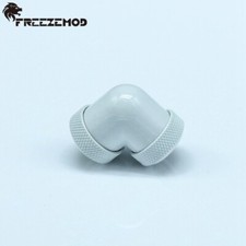 4 Pcs 90 Degree Dual Enhance Multi-Link Adapter Fitting 14mm OD Rigid Tubing WHT picture