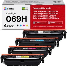 069H 069 High Capacity Toner Cartridge (with Chip)Replacement FOR CANNON 069H picture