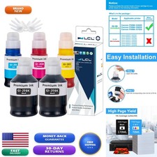 LCL GI-20 Ink Bottles 5-Pack for Canon PIXMA G5020-G7020 (2 Black Cyan Magenta picture