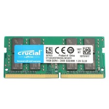 Crucial 16GB DDR4 2666 PC4-21300 Laptop SODIMM 260Pin Notebook Memory RAM 1x 16G picture