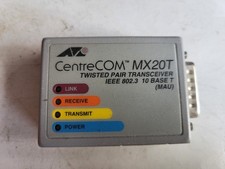 Allied Telesis CentreCOM AT-MX20T Twisted Pair Transceiver IEEE 802.3, 10 Base T picture