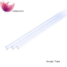 4 Pcs Acrylic Rigid TUBE 12mm 14mm OD / 16mm OD Hard Tubing 500mm Water Cooling picture