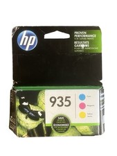 HP 935 Tri-Color Ink Cartridges Cyan Magena Yellow New Genuine In Box EXP 2020 picture