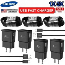 Fast Charging Cube for Samsung Android USB Charger Plug Adapter USB Type-C Cable picture