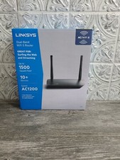 Linksys E5400 WiFi 5 Dual Band Router 1,500 Sq. ft AC1200 picture