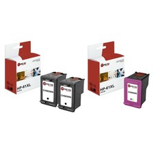 3Pk LTS 61XL BK CL HY Compatible with HP Deskjet 1050 2050 Ink Cartridge picture