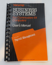 Time Works Business Systems For Commodore 64 Computers User's Manual Payroll  picture