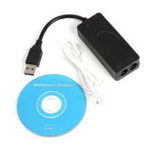 External USB 2.0 3 in 1 Data Voice Dial Up Modem 56K V.92 V.90 CX93010 WIN7 Rece picture