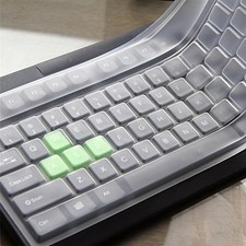 Universal Silicone Keyboard Cover Skin Protector Transparent Dustproof picture
