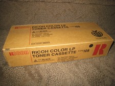 Ricoh 885372 Type 105 Black Toner Cartridge Genuine OEM Original picture