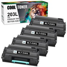 4x 203L MLT-D203L Toner Cartridge For Samsung SL-M3820DW M3320ND M3870FW M3370FD picture