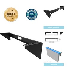 2U Foldable Wall Mount Bracket for 19