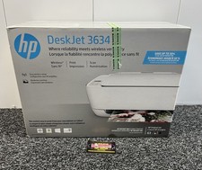 HP DeskJet 3634 Compact All-in-One Wireless Printer - Brand New Factory Sealed picture