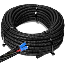 2 x 30 ft Split Wire Loom Tubing Automotive Wire Loom picture