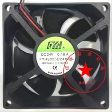1PCS FYH8025D24MS 8025 DC24V 0.18A 8CM Axial Cooling Fan picture