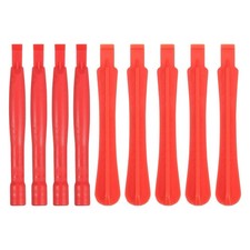 MECCANIXITY 10pcs Plastic Spudger Crowbar Professional Pry Bar 155mm, Red picture