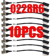 10x New DC Power Jack Socket Cable For Dell Inspiron 15 3593 DC301012300 0228R6 picture