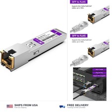 1000BASE-T SFP Transceiver, SFP to RJ45, 1.25G Copper SFP to Ethernet Module ... picture