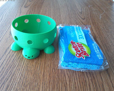 Sponge Soap Holder W/ Drainage Holes 3D Printed Sponge Organizer & Free Sponge picture