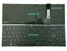 New MSI Pulse GL66 12UCK Pulse GL76 11UCK 11UDK 11UGK keyboard RGB backlit US picture