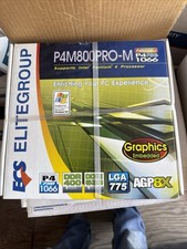 Elitegroup/ECS P4M800PRO-M V 2.0 LGA775 mATX Motherboard Brand New picture