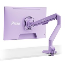PS1S Wave Purple Single Monitor Arm Stand Desk Mount - Fits up to 32 inches M... picture