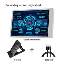 3.5 Inch LCD Monitor Display USB TYPE-C AIDA64 Secondary Screen Display White picture