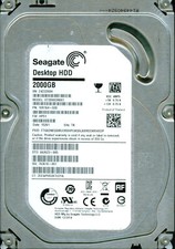 ST2000DM001,  1ER164-020,  HP51, TK,  Z4Z2,  SEAGATE SATA 2TB   picture