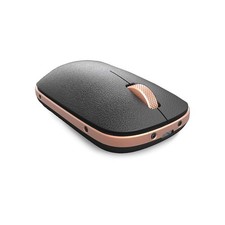Azio Bluetooth RM-RCM-L-03 Retro Classic Mouse (Artisan), Black and Gold picture