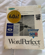 WordPerfect 6.0 for Windows 3.1 English 5.25
