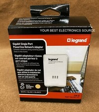 NEW Legrand DA2301-V1 ON-Q Gigabit Single Port Powerline Network Adapter picture
