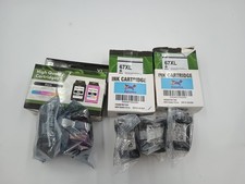 LOT OF 67XL INK CARTRIDGES (4) BLACK & (1) TRI-COLOR OPEN BOXES SEALED INKS picture