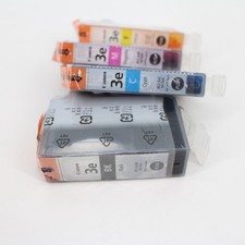 GENUINE Canon 3e / BCI-3e Multi-Pack (4) Ink Tanks, Black, Cyan, Magenta, Yellow picture