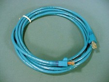 Leviton 62460-10L Cat6+ Light Blue 10ft Extreme Ethernet Cable Data Patch Cord picture